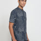 Parx Blue Casual Shirt