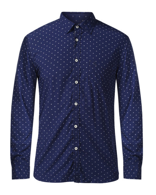 Parx Blue Casual Shirt