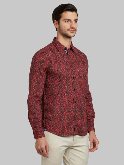 Parx Red Casual Shirt