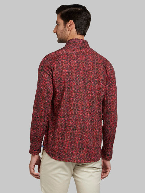 Parx Red Casual Shirt