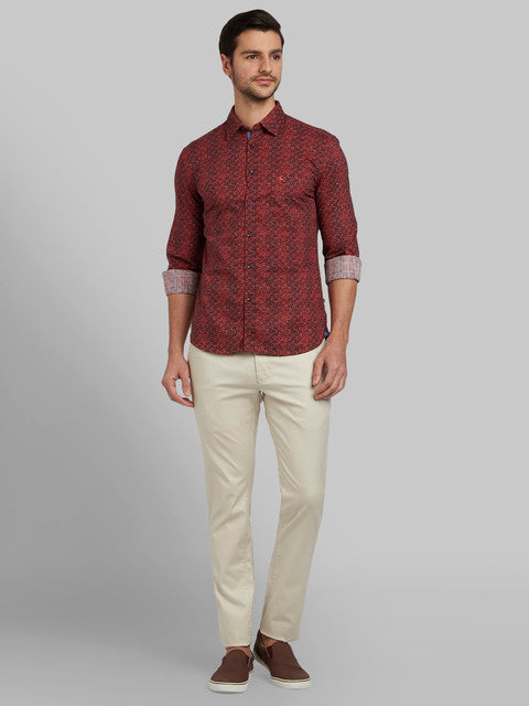 Parx Red Casual Shirt