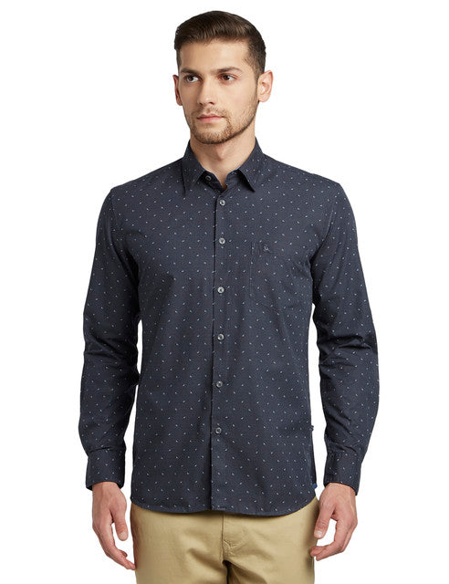 Parx Black Casual Shirt