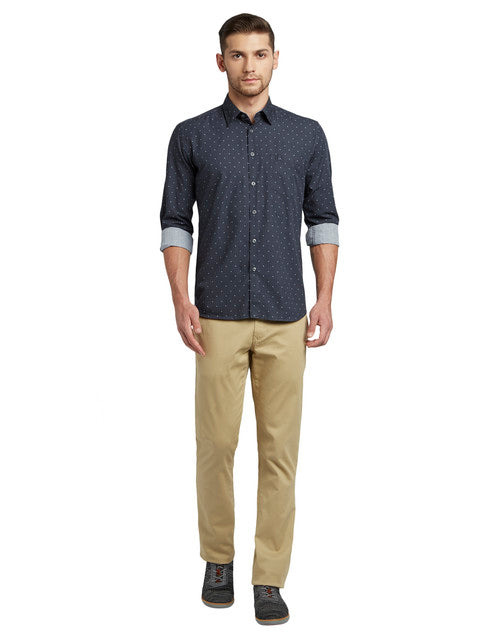 Parx Black Casual Shirt