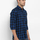 Parx Blue Casual Shirt