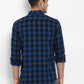 Parx Blue Casual Shirt