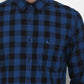 Parx Blue Casual Shirt