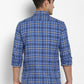 Parx Blue Casual Shirt