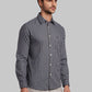 Parx Blue Casual Shirt