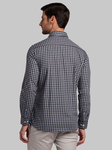 Parx Blue Casual Shirt