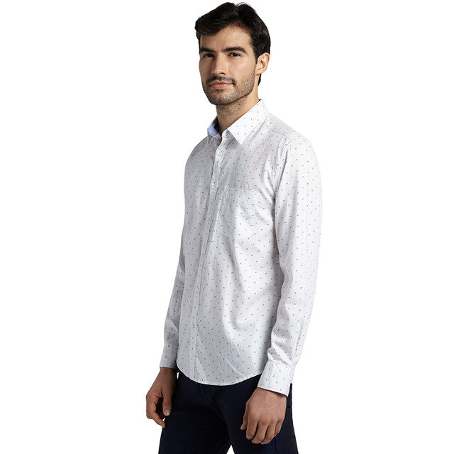 Parx White Casual Shirt