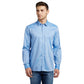 Parx Blue Casual Shirt