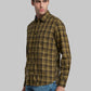 Parx Brown Casual Shirt 