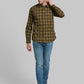 Parx Brown Casual Shirt 