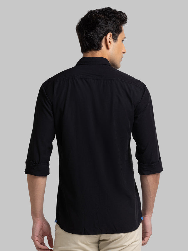 Parx Black Casual Shirt 