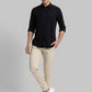 Parx Black Casual Shirt 