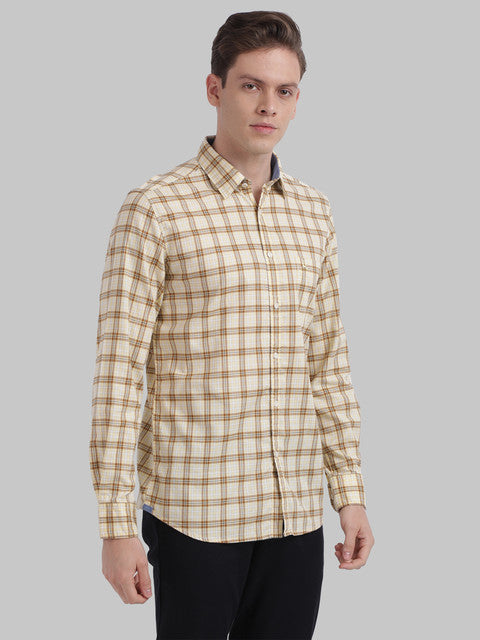 Parx Yellow Casual Shirt