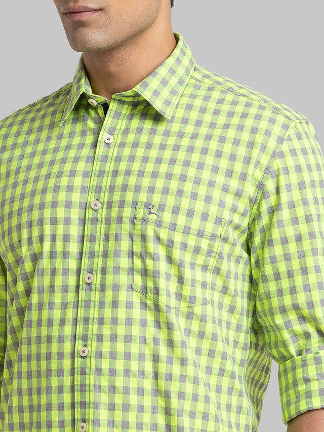 Parx Yellow Casual Shirt 