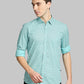 Parx Green Casual Shirt 