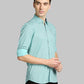 Parx Green Casual Shirt 