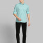 Parx Green Casual Shirt 