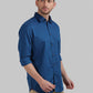 Parx Blue Casual Shirt 