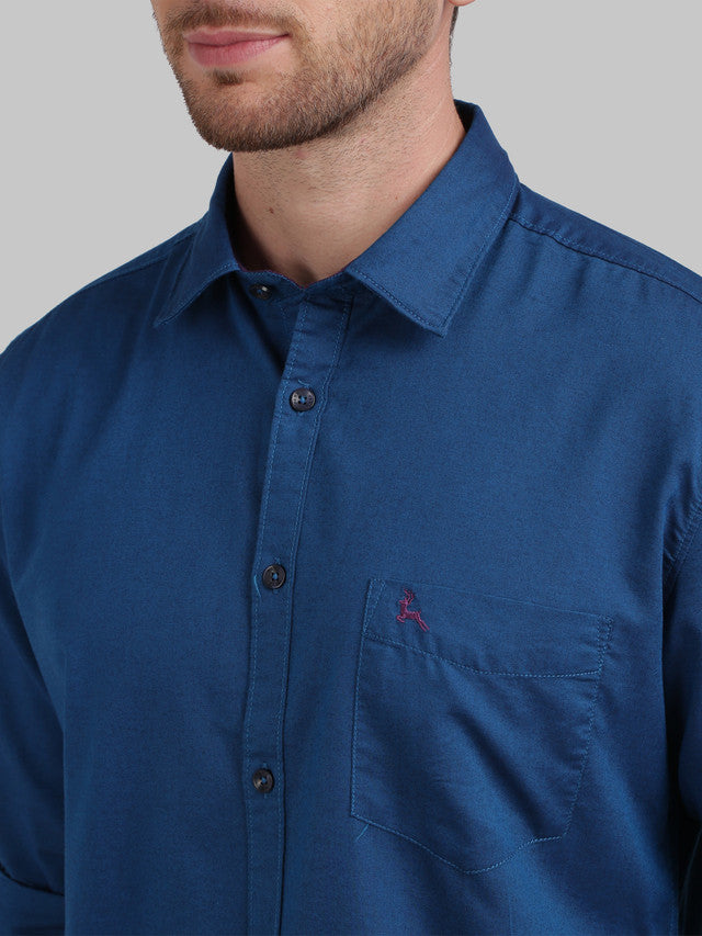 Parx Blue Casual Shirt 