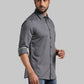 Parx Grey Casual Shirt