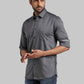 Parx Grey Casual Shirt