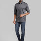 Parx Grey Casual Shirt