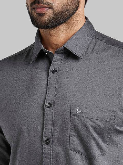 Parx Grey Casual Shirt