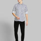 Parx Blue Casual Shirt 