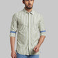 Parx Green Casual Shirt 