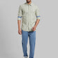 Parx Green Casual Shirt 