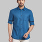 Parx Blue Casual Shirt 