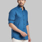 Parx Blue Casual Shirt 