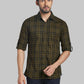 Parx Green Casual Shirt 