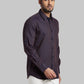 Parx Brown Casual Shirt 