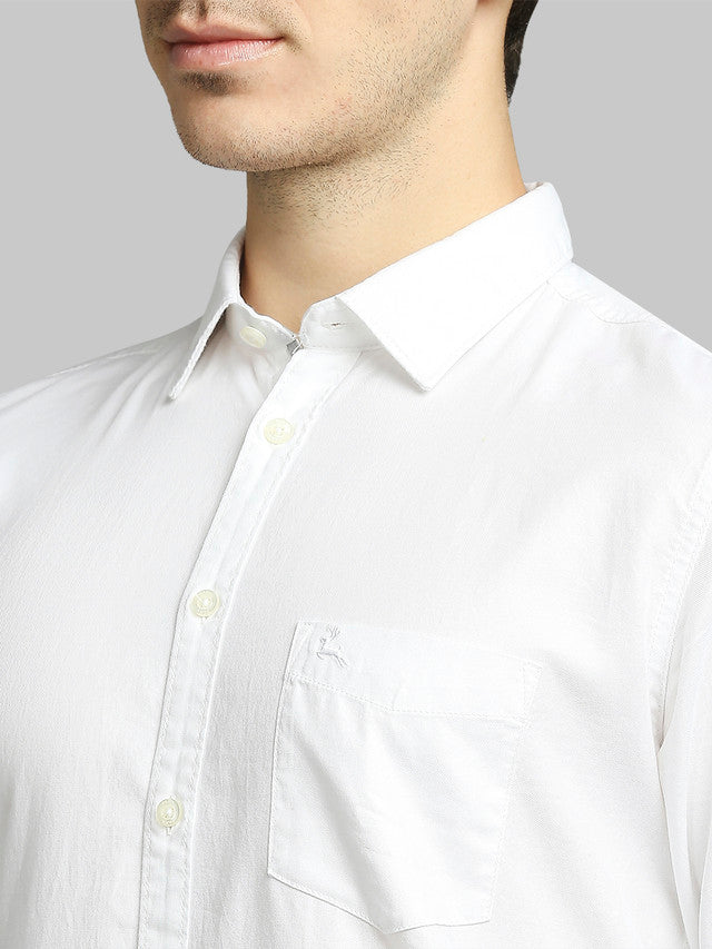 Parx White Casual Shirt 