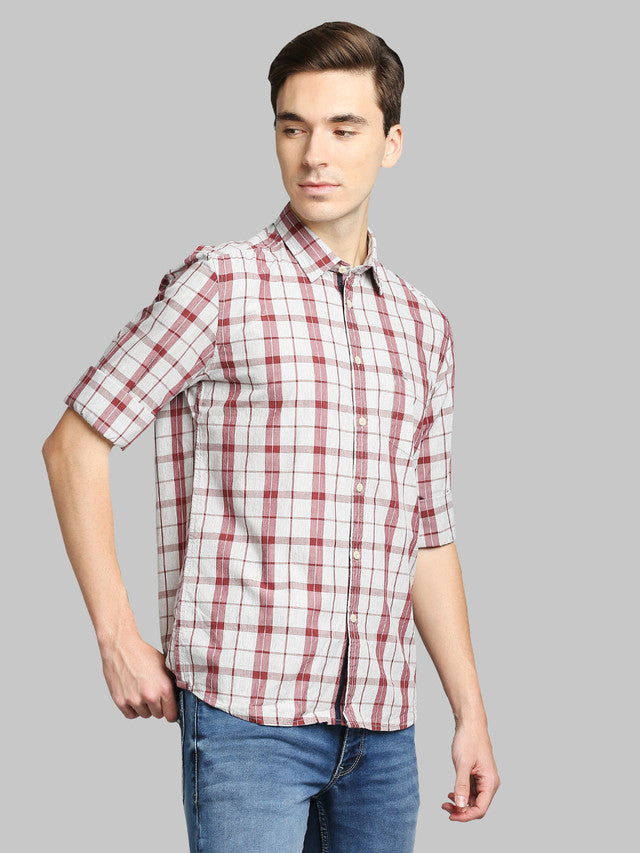 Parx Red Casual Shirt 