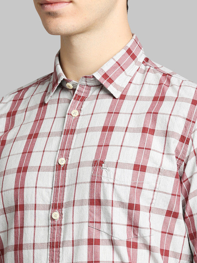 Parx Red Casual Shirt 