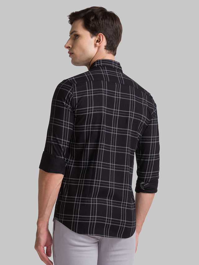 Parx Black Casual Shirt 