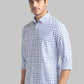 Parx Blue Casual Shirt 