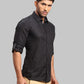 Parx Black Casual Shirt 