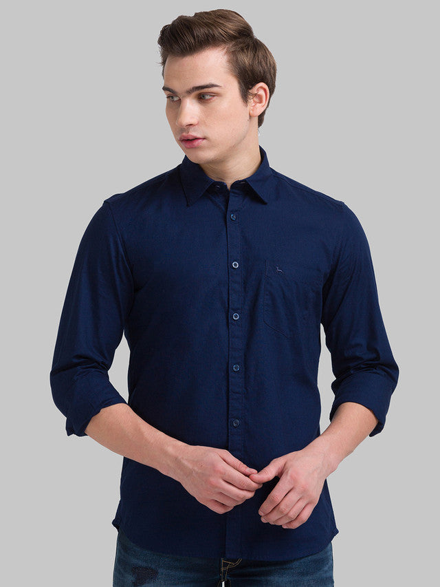 Parx Blue Casual Shirt 