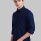 Parx Blue Casual Shirt 