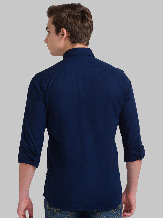 Parx Blue Casual Shirt 