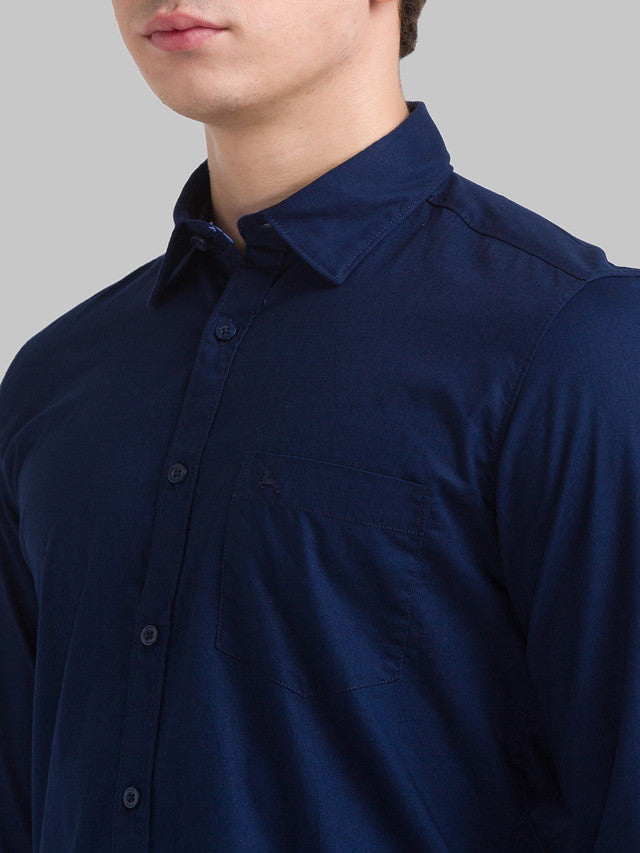 Parx Blue Casual Shirt 