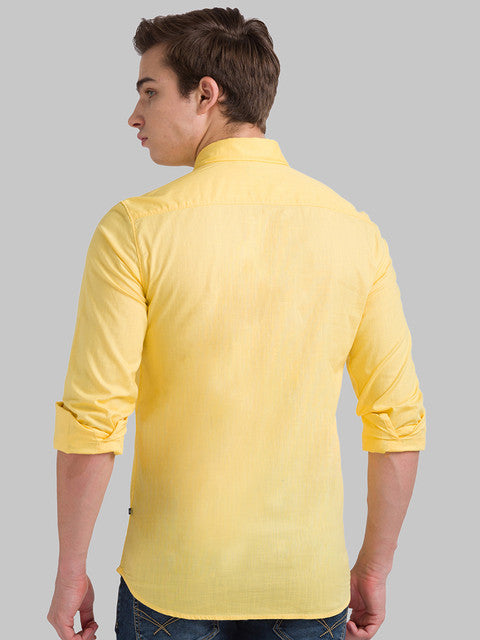 Parx Yellow Casual Shirt