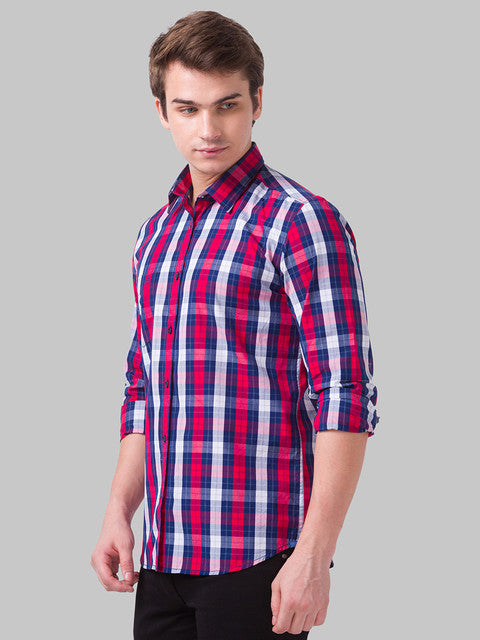 Parx Red Casual Shirt