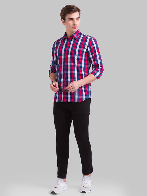 Parx Red Casual Shirt